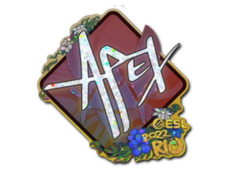 Sticker | apEX (Glitter) | Rio 2022 image
