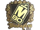 Sticker | M80 (Gold) | Budapest 2025 image