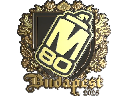 Sticker | M80 (Gold) | Budapest 2025 image