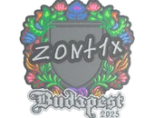 Sticker | zont1x (Embroidered) | Budapest 2025 image
