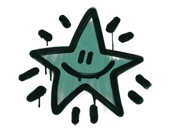 Sealed Graffiti | Shining Star (Frog Green) image