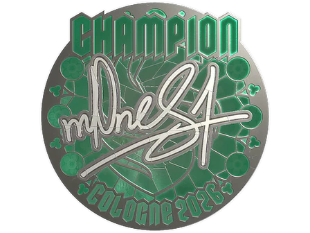 Sticker | m0NESY (Foil, Champion) | Cologne 2026 image