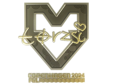 Sticker | torzsi (Gold) | Copenhagen 2024 image