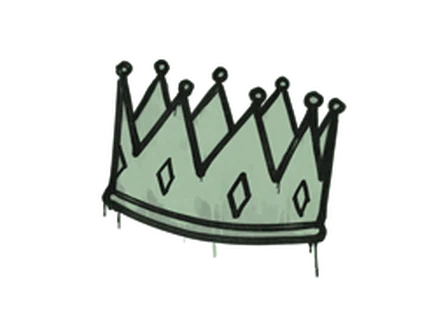 Sealed Graffiti | King Me (Cash Green) image