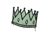 Sealed Graffiti | King Me (Cash Green) image