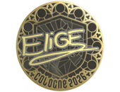 Sticker | EliGE (Gold) | Cologne 2026 image