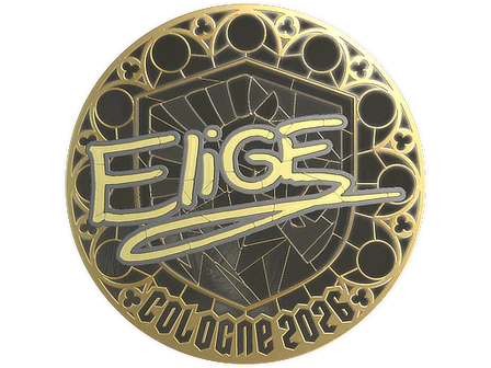 Sticker | EliGE (Gold) | Cologne 2026 image