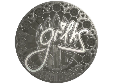 Sticker | gr1ks (Foil) | Cologne 2026 image