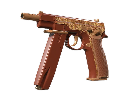 CZ75-Auto | Honey Paisley image