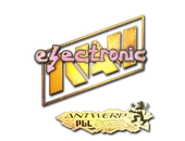 Sticker | electronic (Holo) | Antwerp 2022 image
