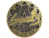 Sticker | soulfly (Gold) | Cologne 2026 image