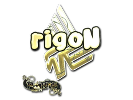 Sticker | rigoN (Gold) | Paris 2023 image