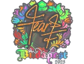 Sticker | fEAR (Holo) | Budapest 2025 image