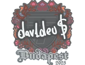 Sticker | dav1deuS | Budapest 2025 image