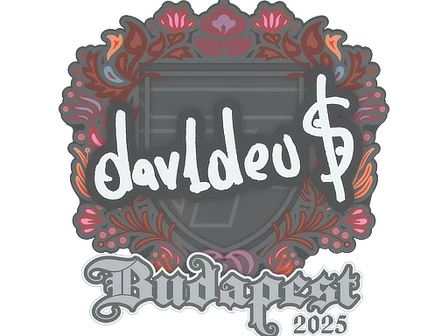 Sticker | dav1deuS | Budapest 2025 image