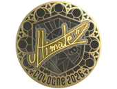 Sticker | ultimate (Gold) | Cologne 2026 image