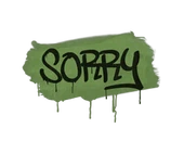 Sealed Graffiti | Sorry (Battle Green) image