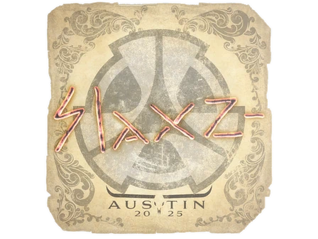Sticker | slaxz- | Austin 2025 image