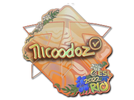 Sticker | nicoodoz (Holo) | Rio 2022 image