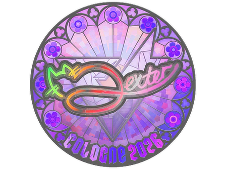 Sticker | dexter (Holo) | Cologne 2026 image