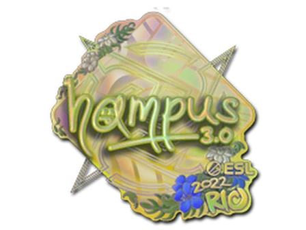 Sticker | hampus (Holo) | Rio 2022 image