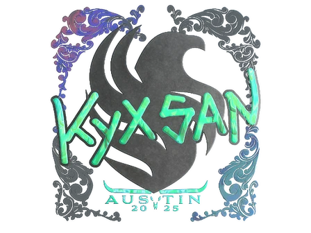Sticker | kyxsan (Holo) | Austin 2025 image