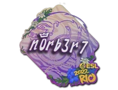 Sticker | n0rb3r7 | Rio 2022 image