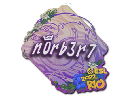 Sticker | n0rb3r7 | Rio 2022 image