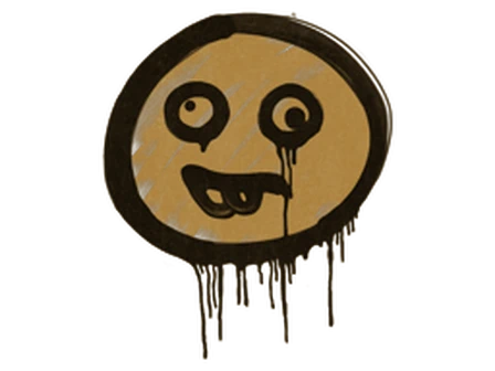 Sealed Graffiti | Goofy (Desert Amber) image