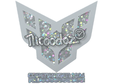 Sticker | nicoodoz (Glitter) | Copenhagen 2024 image