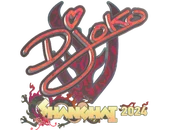 Sticker | Djoko (Holo) | Shanghai 2024 image