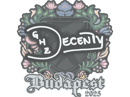 Sticker | decenty | Budapest 2025 image