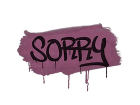 Sealed Graffiti | Sorry (Princess Pink) image