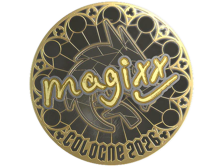 Sticker | magixx (Gold) | Cologne 2026 image