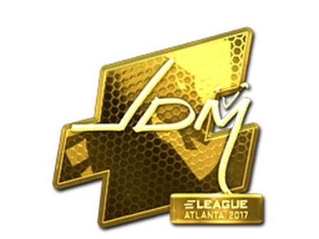Sticker | jdm64 (Gold) | Atlanta 2017 image