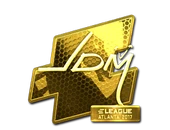 Sticker | jdm64 (Gold) | Atlanta 2017 image