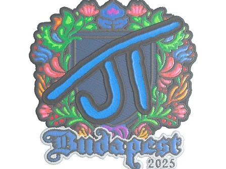 Sticker | JT (Embroidered) | Budapest 2025 image