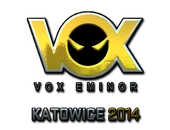Sticker | Vox Eminor (Foil) | Katowice 2014 image