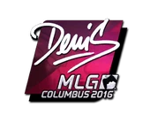Sticker | denis (Foil) | MLG Columbus 2016 image