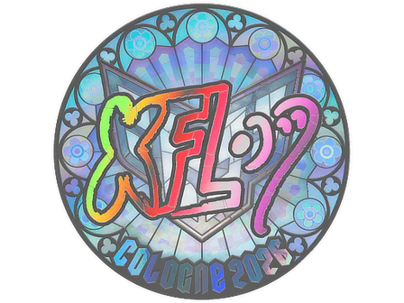 Sticker | xfl0ud (Holo) | Cologne 2026 image