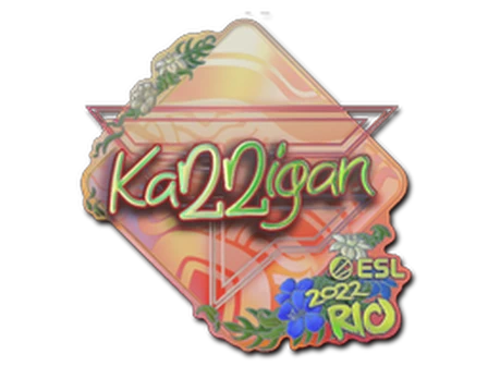 Sticker | karrigan (Holo) | Rio 2022 image