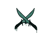 Sealed Graffiti | X-Knives (Frog Green) image