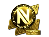 Sticker | Team EnVyUs (Gold) | Atlanta 2017 image