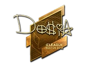 Sticker | Dosia (Gold) | Boston 2018 image