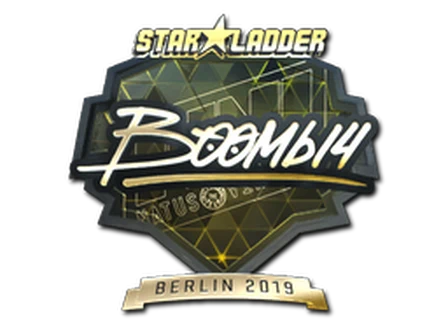 Sticker | Boombl4 (Gold) | Berlin 2019 image