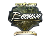 Sticker | Boombl4 (Gold) | Berlin 2019 image