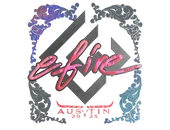 Sticker | efire (Holo) | Austin 2025 image