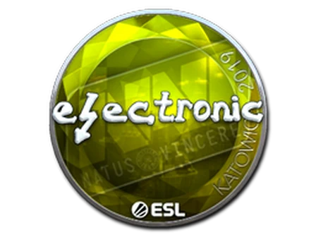 Sticker | electronic (Foil) | Katowice 2019 image