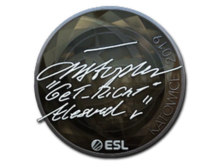 Sticker | GeT_RiGhT (Foil) | Katowice 2019 image