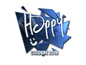 Sticker | Happy (Foil) | Cologne 2016 image